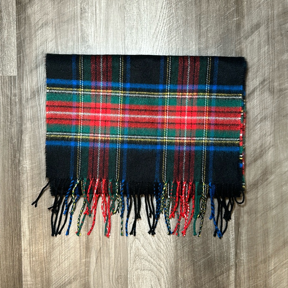 Flannel Plaid Scarf - OS